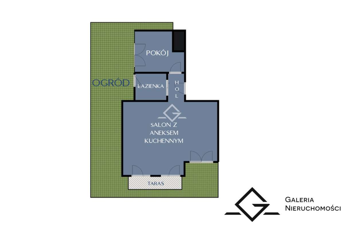 120m ogrodu | 2 miejsca postojowe | słoneczne - Pełny obrazek: 2/6
