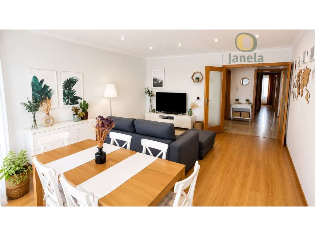 Apartamento T2, com garagem e arrumos-6
