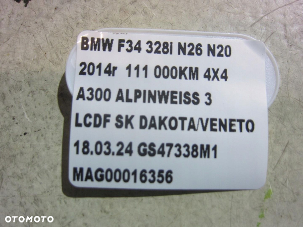 BMW F34 F22 F30 F32 4X4 X-DRIVE OSŁONA DOLNA KOMORY SILNIKA 51757361196 - 8