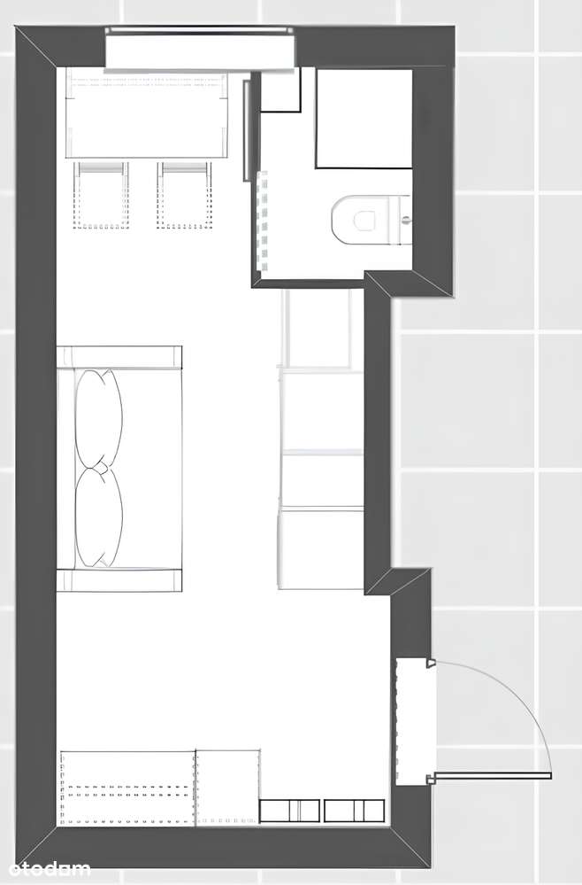 Kawalerka | 3 Piętro | Inwestycyjne |Niski Blok