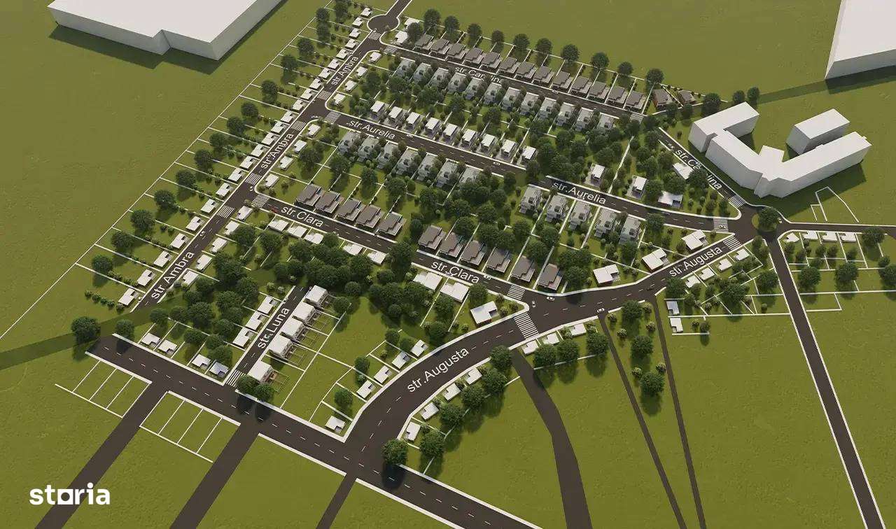 Terenuri de vânzare în Via Carmina cu utilitatile la cheie - Imagine principală: 2/4