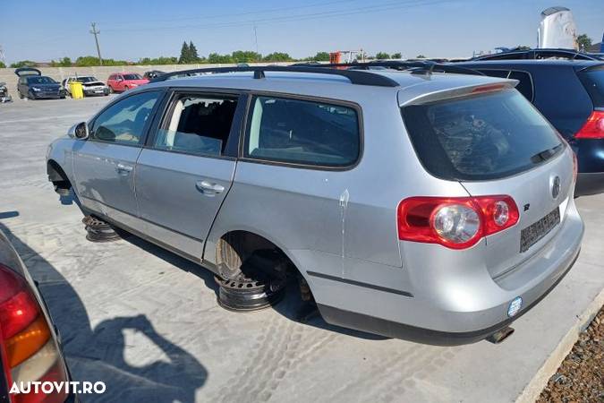 Balama superioara usa fata dreapta Volkswagen VW Passat B6  [din 2005 pana  2010] seria wagon 5-usi - 3