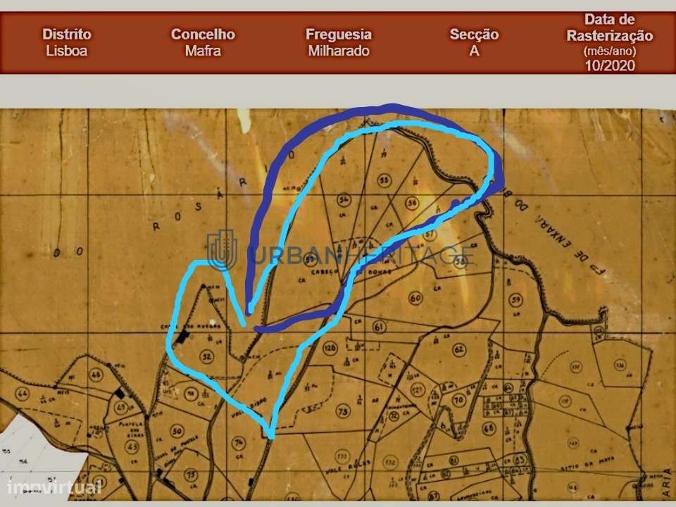 Lote de Terreno  Venda em Milharado,Mafra - Grande imagem: 2/6