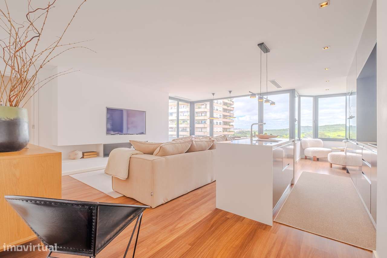 T2 Torres do Restelo com vista desafogada - Grande imagem: 3/35