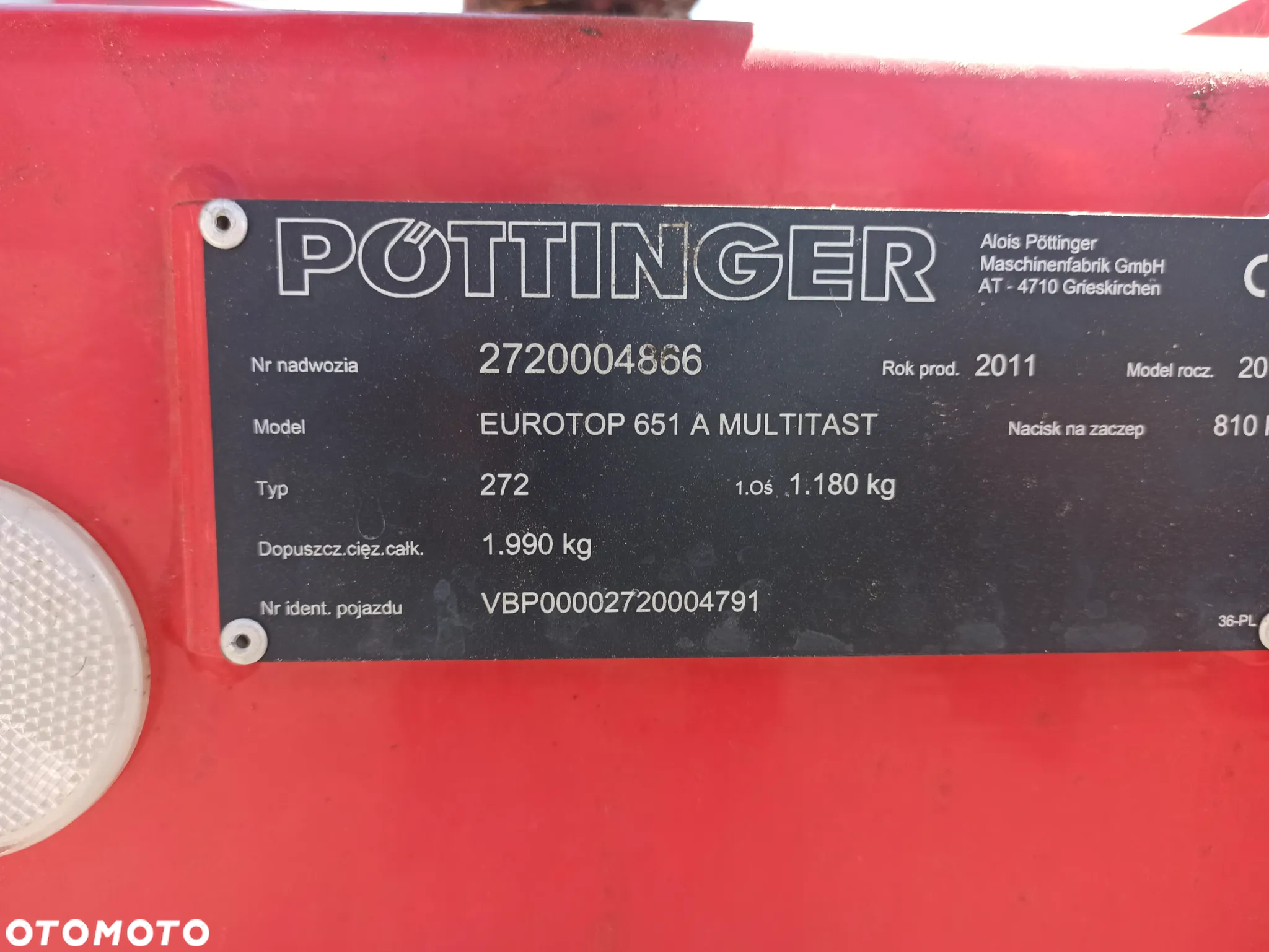 Pottinger Eurotop 651A Multitast - 7