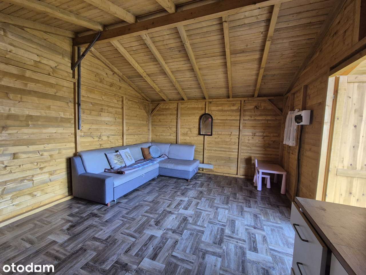 Domek rekreacyjny/Widokowa/Ogrodzona/Możliwość budowy dużego domu ! - Pełny obrazek: 5/5