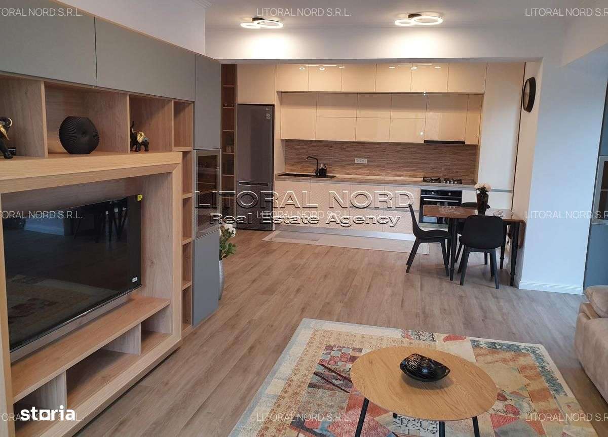 Mamaia-Sat Vacanta,bloc nou, 2 cam. 80mp,etaj 2,mobilat,utilat,parcare - Imagine principală: 4/17