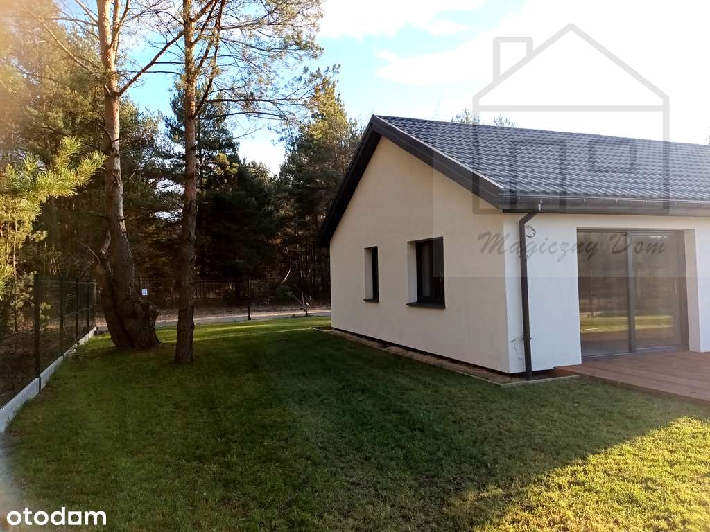 Dom nad Zegrzem na leśnej polanie-8