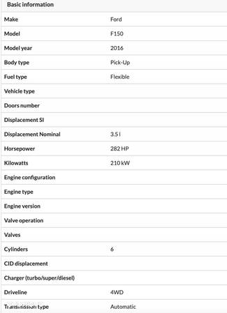 U6 FORD F150 15- 3.5 V6 4X4 TŁOK KORBOWÓD - 4