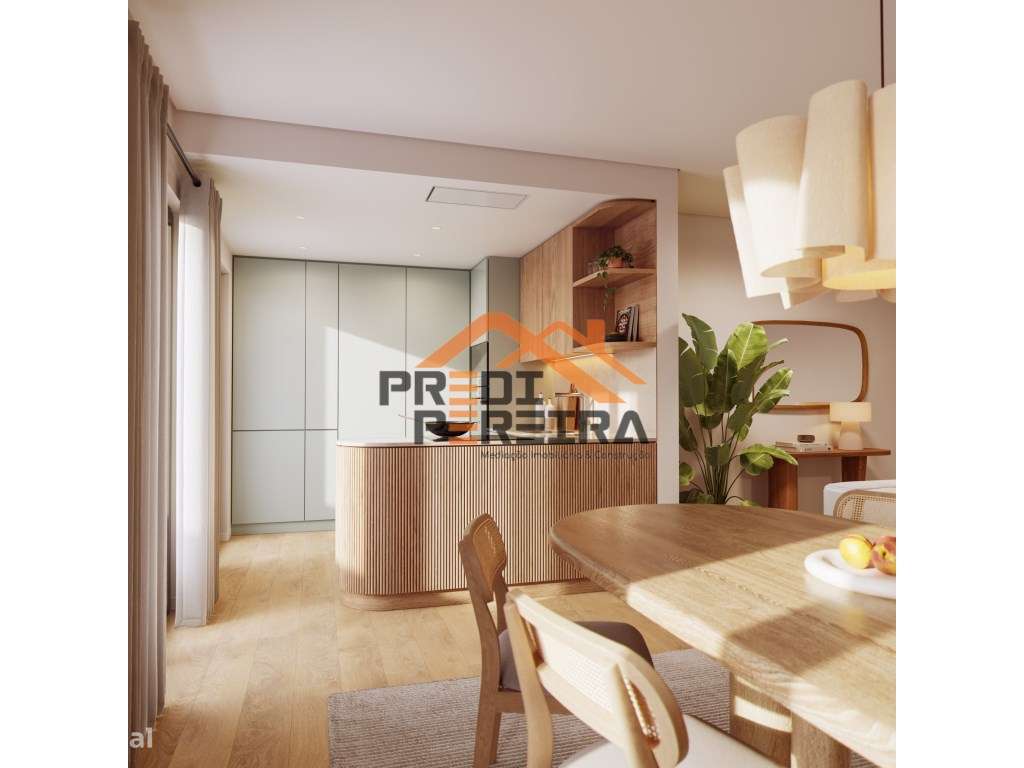 *NOVA CONSTRUÇÃO*
T3 situado em condomínio fechado, com varanda de...-5