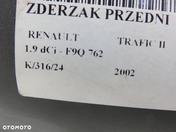 ZDERZAK PRZÓD RENAULT TRAFIC II - 2