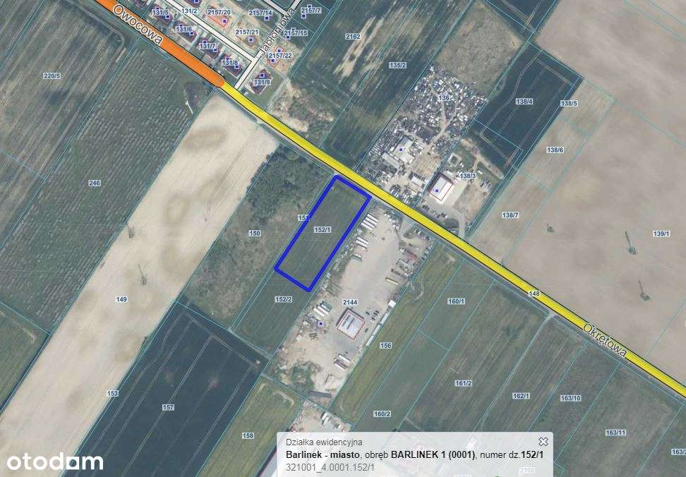 Działka komercyjna 5447 m² z dostępem do mediów - Pełny obrazek: 2/5