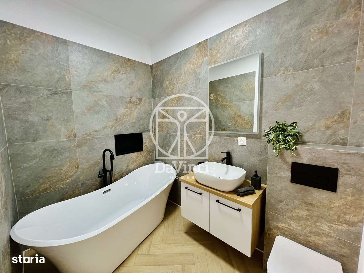 Apartament 3 camere, aer conditionat, finisat la cheie, terasa 12 mp-5
