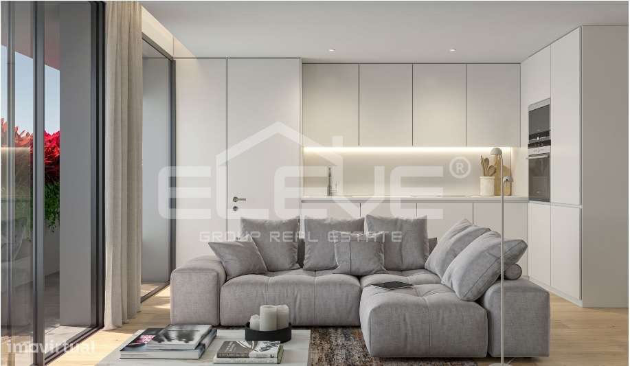 Apartamento T1 LUXO com excelente terraço Centro Matosinhos-6