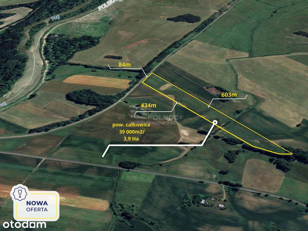 Ziemia rolna o pow. 3,9 Ha w gminie Terespol-0