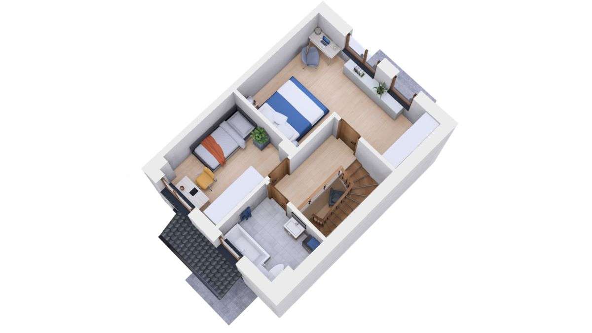 Dom (f2) z ogródkiem w cenie mieszkania Gdańsk-5