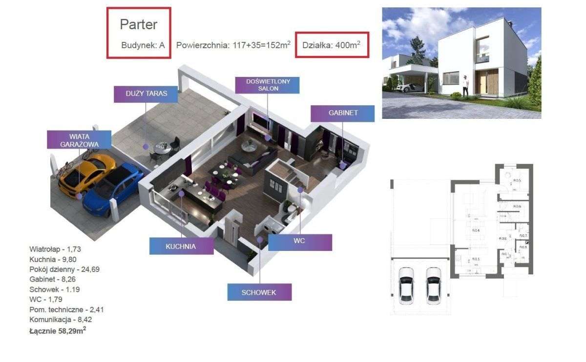 Nowe domy WolnostojĄce/stan deweloperski - Pełny obrazek: 3/20