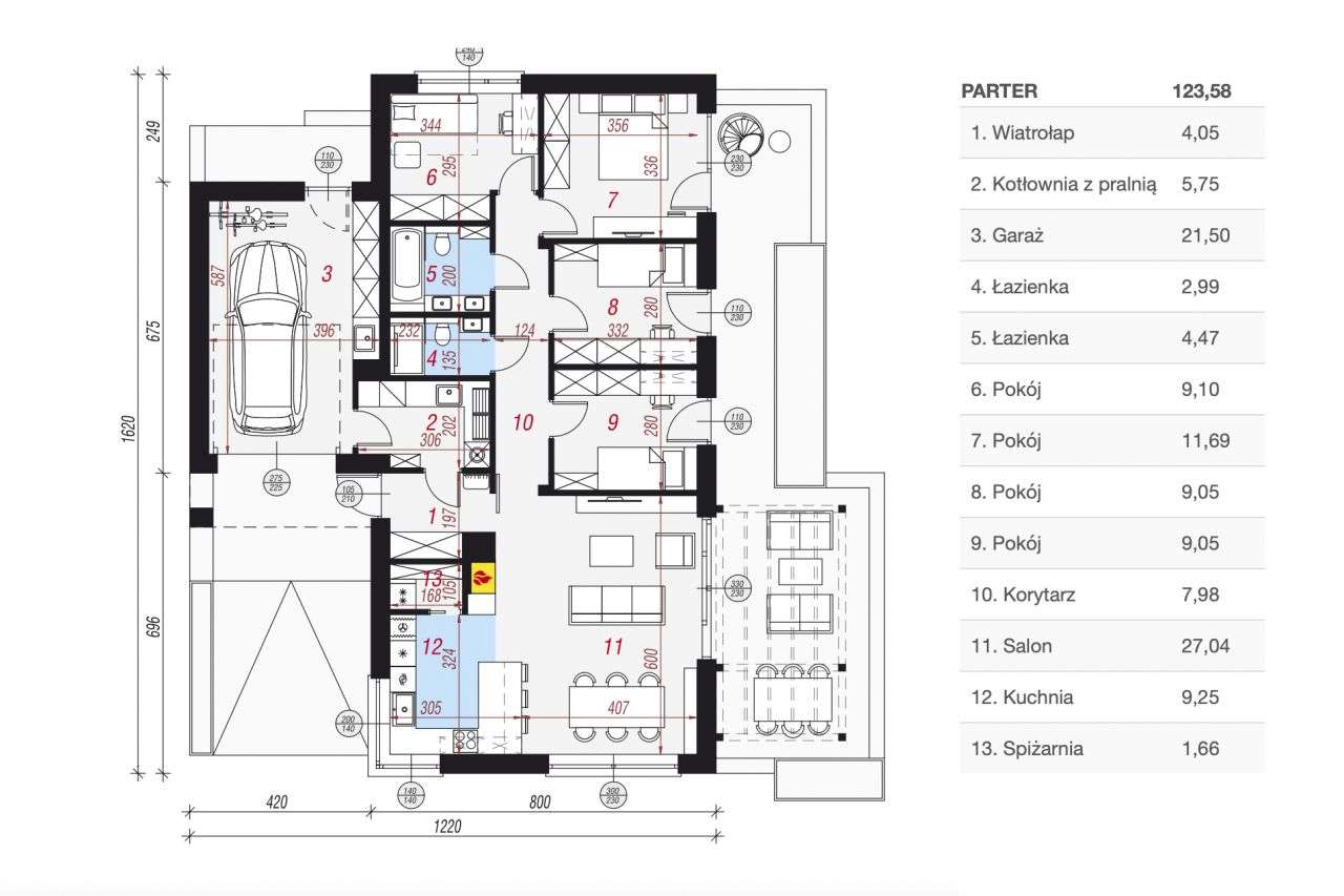 Parterowy dom na sprzedaż 20 km od Krakowa-8