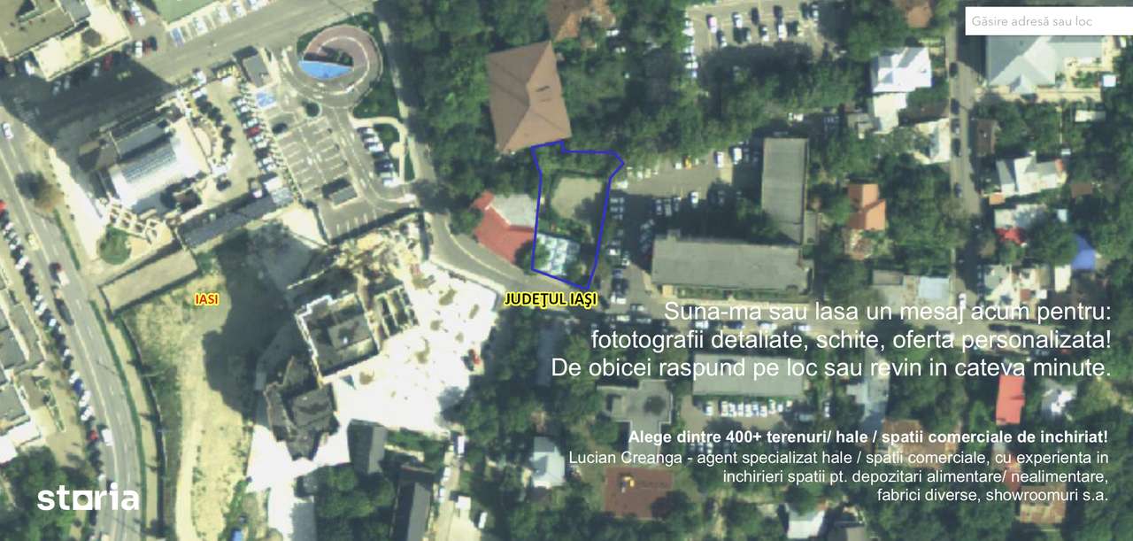 Teren 786mp, Iasi - centrul civic - Imagine principală: 1/5