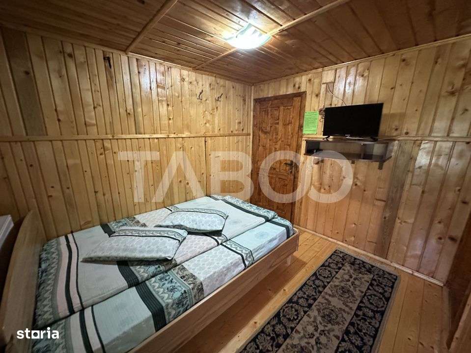 Cabana spatioasa la 5 km de Partia Sureanu complet utilata-16