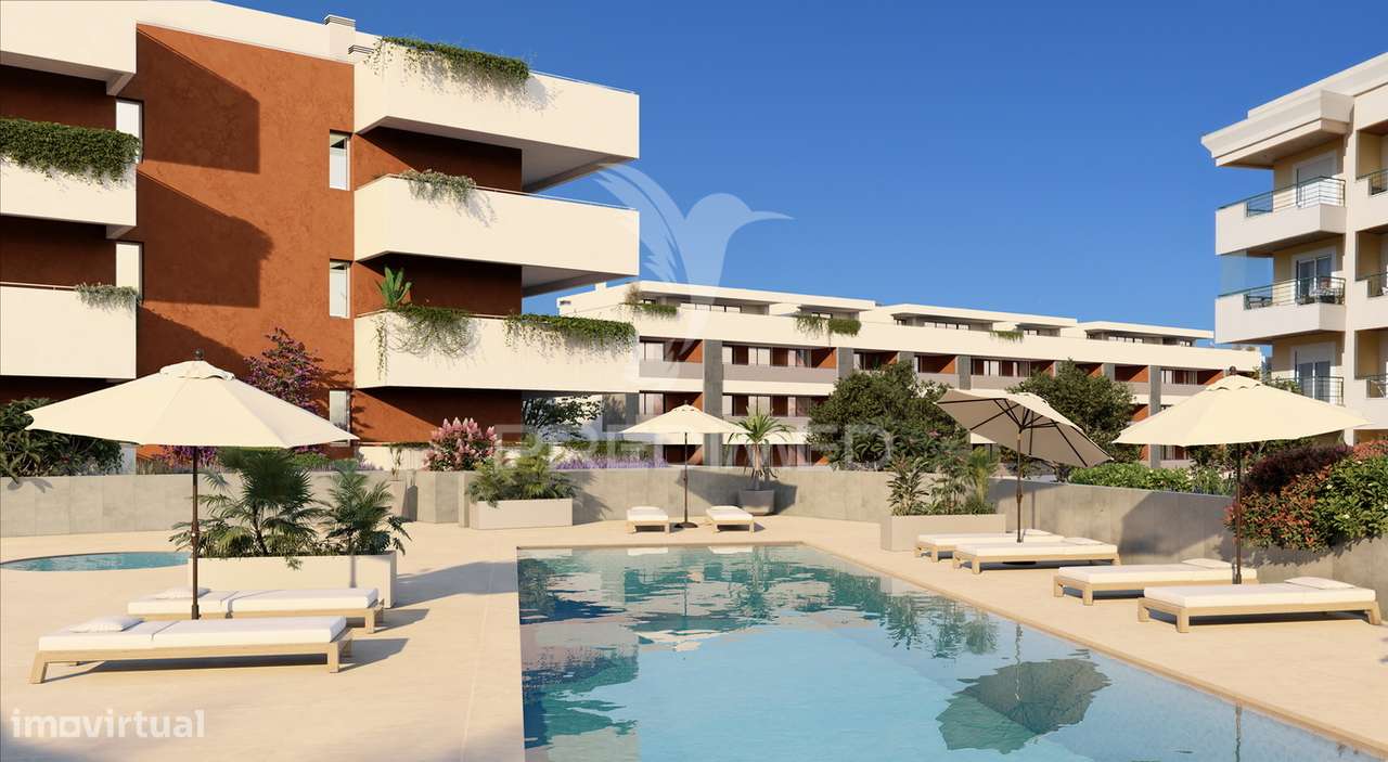 Apartamento T2 de Luxo 133,60m2 - com piscina - em Lagos - Grande imagem: 5/11