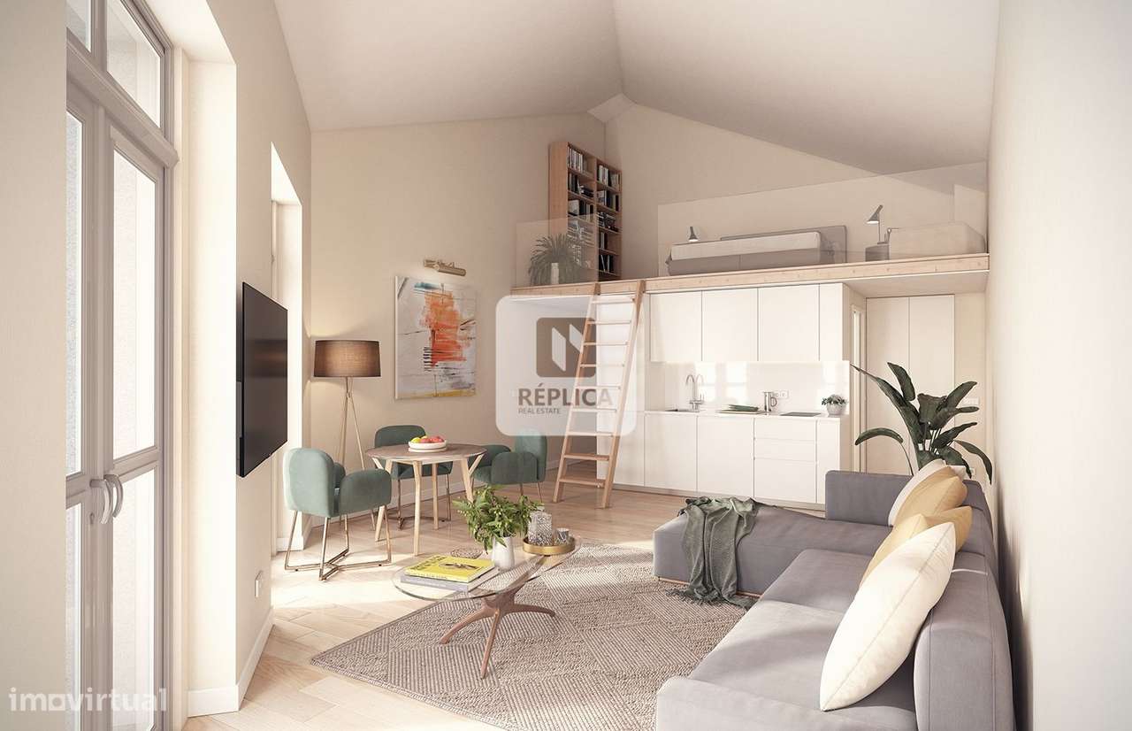 Apartamento T0 Novo em Paranhos, Licenciado para Serviços - Grande imagem: 4/9