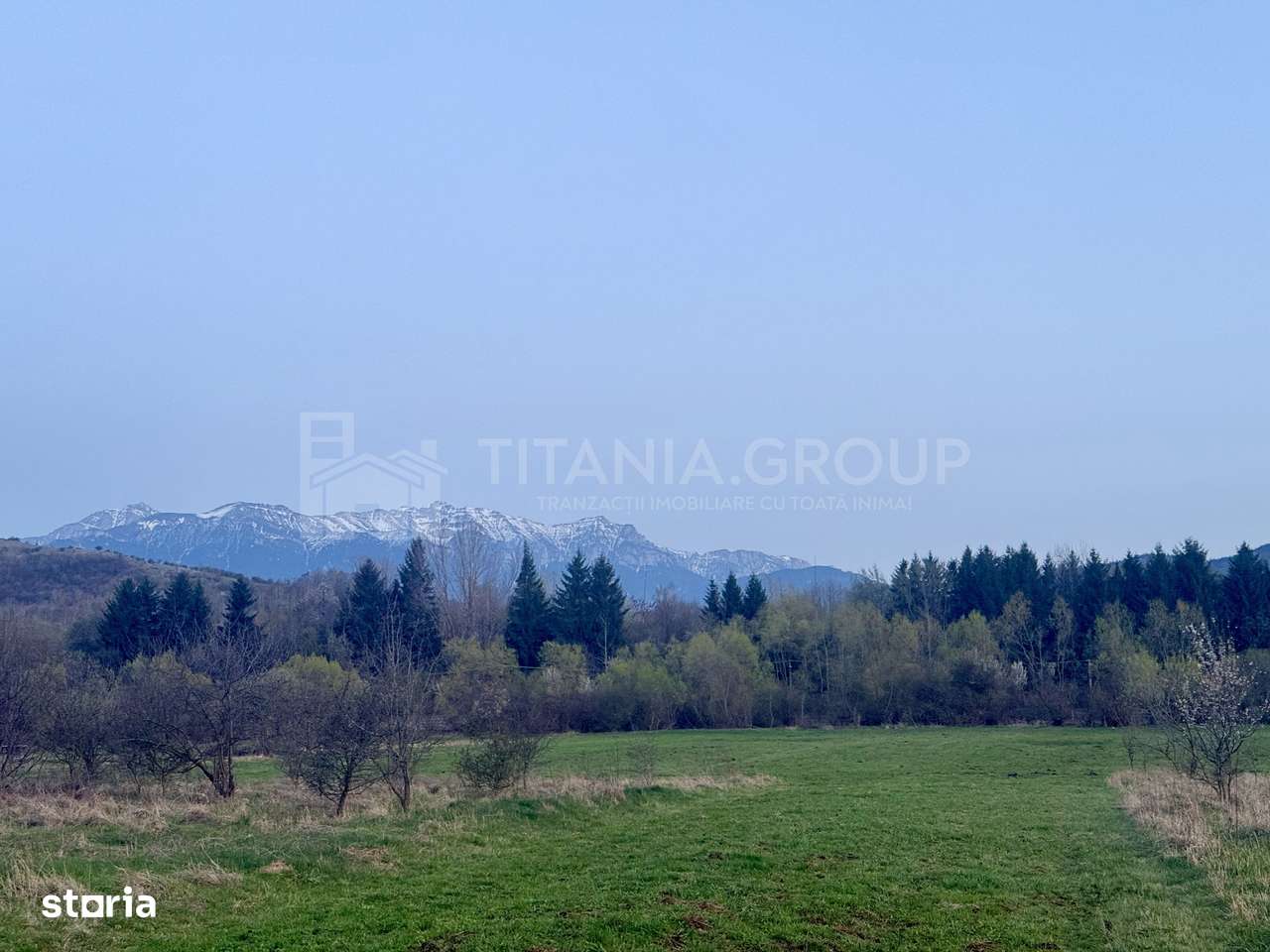 Teren intravilan, 7838 mp, cu priveliște superbă spre munți – Zărnești - Imagine principală: 3/11