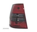 FAROLINS TRASEIROS PARA VOLKSWAGEN VW GOLF IV VARIANT 97-03 VERMELHO BRANCO - 2