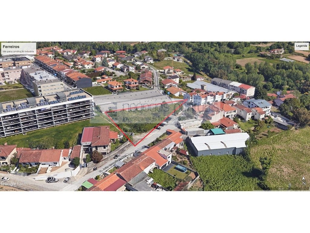 Terreno para construção de pavilhão