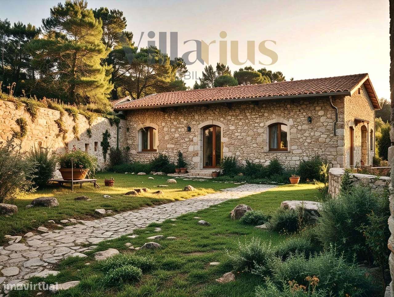 Casa em Ferreira do Zêzere em Pedra com Terreno Amplo-17
