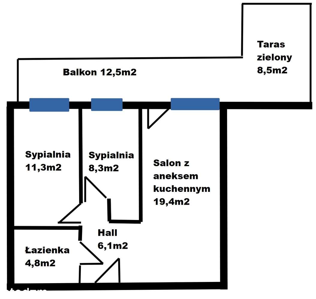 2 TARASY, TATRY NA HORYZONCIE, TRAMWAJ POD DOMEM-5