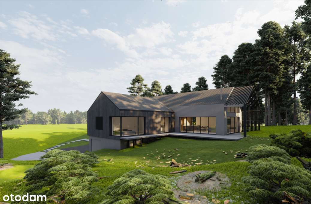 Działka budowlana z własnym lasem blisko jeziora-1