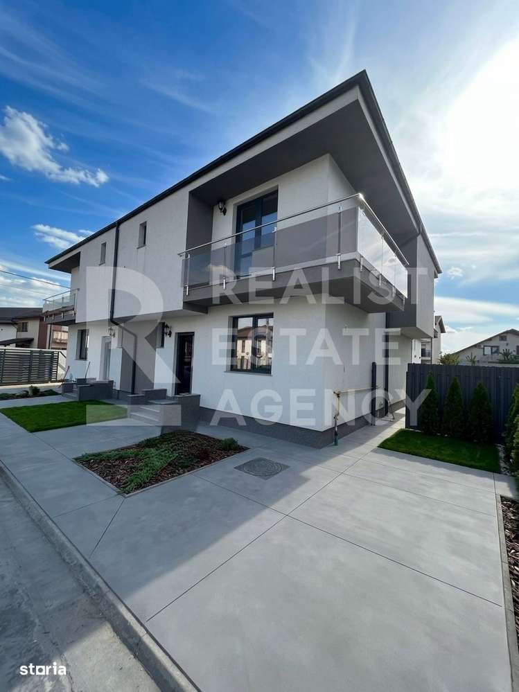 Duplex nou, teren - 255 mp, 2 locuri de parcare, Otopeni-0