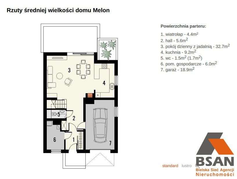 Działka w Rudzicy z pozwoleniem na budowę 3 domów - Pełny obrazek: 4/15