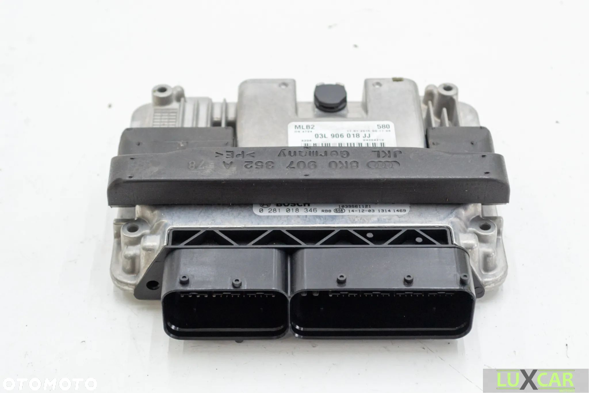 AUDI A4 B8 KOMBI LIFT 2.0 TDI KOMPUTER STEROWNIK SILNIKA ECU 03L906018JJ GORLICE - 1