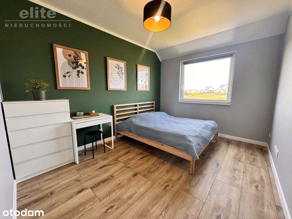 Warzymice 5 pokoi, duża działka garaż pompa ciepła-17