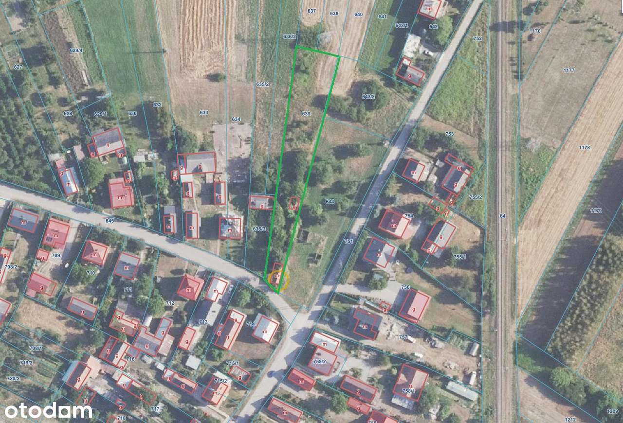 Działka zabudowana domem drewnianym - Pilchów - Bild 3