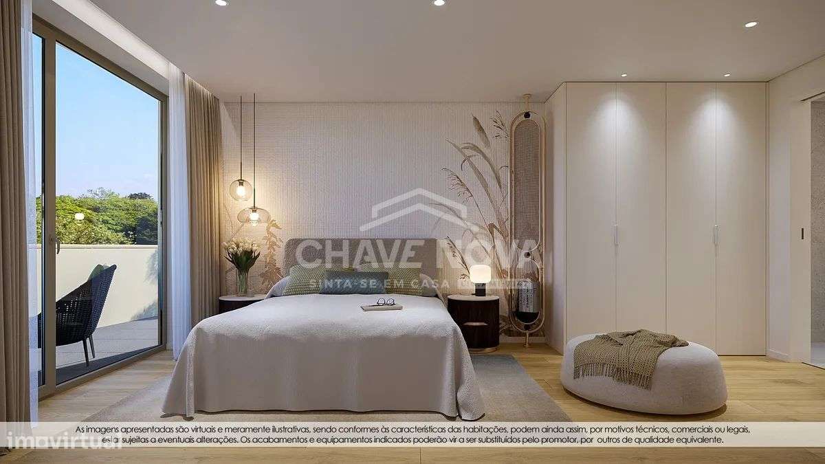 Apartamento T2 Novo Penúltimo Piso c/ 2 Lugares de Garagem em Arcozelo-19