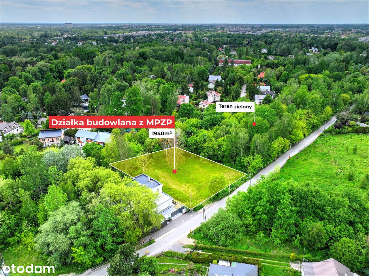 Piękna działka pod dom jednorodzinny /bliźniak, plan miejscowy, media