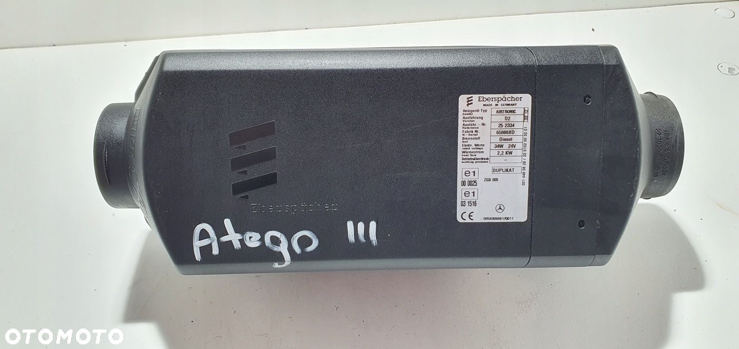 Webasto Ogrzewanie D2 2,2KW Airtronic Atego Actros - 1