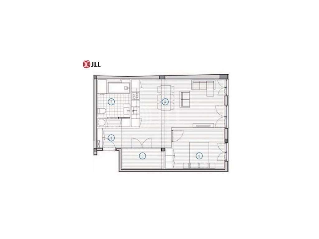 Apartamento T1+1, com varanda e estacionamento, em Matosinhos-30