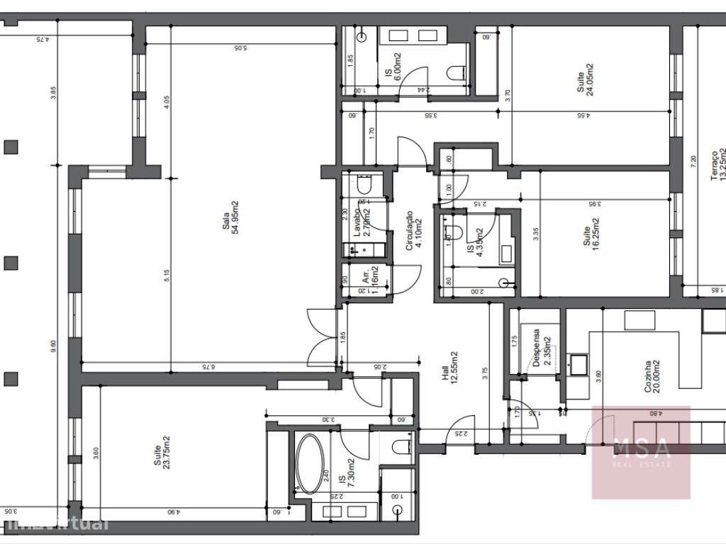 Fantástico apartamento T3 no Condomínio do Lago, Monte Estoril.-20