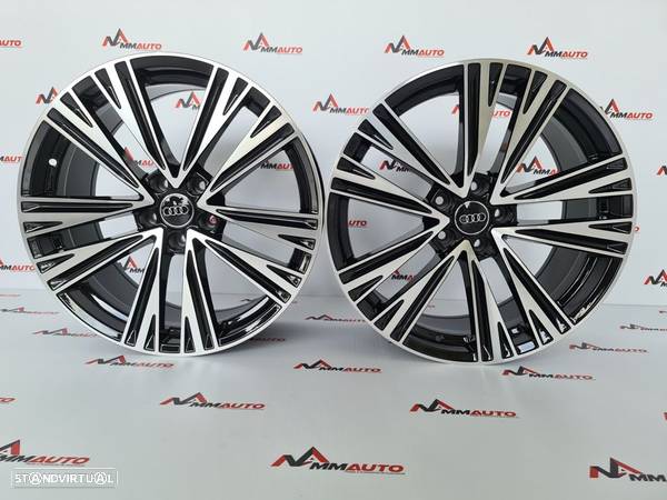 Jantes Audi A6 2020 Preto Polido 18 - 1