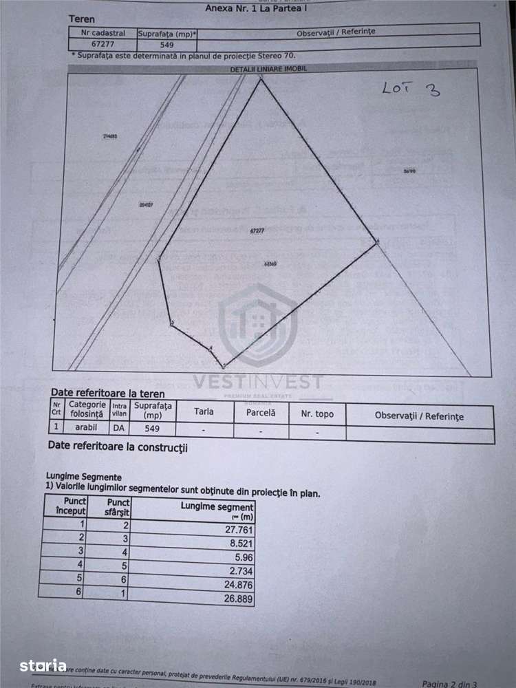 Parcele teren intravilan Strada Podgoria - Imagine principală: 3/3