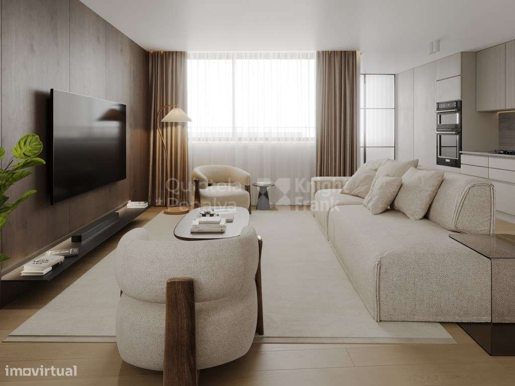 Apartamento T2 com garagem na Campanhã, Porto. - Grande imagem: 2/52