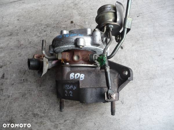 STAN BDB NISSAN ALMERA N16 ALMERA TINO 2.2TD TURBINA TURBOSPRĘŻARKA 144114U110 - 6