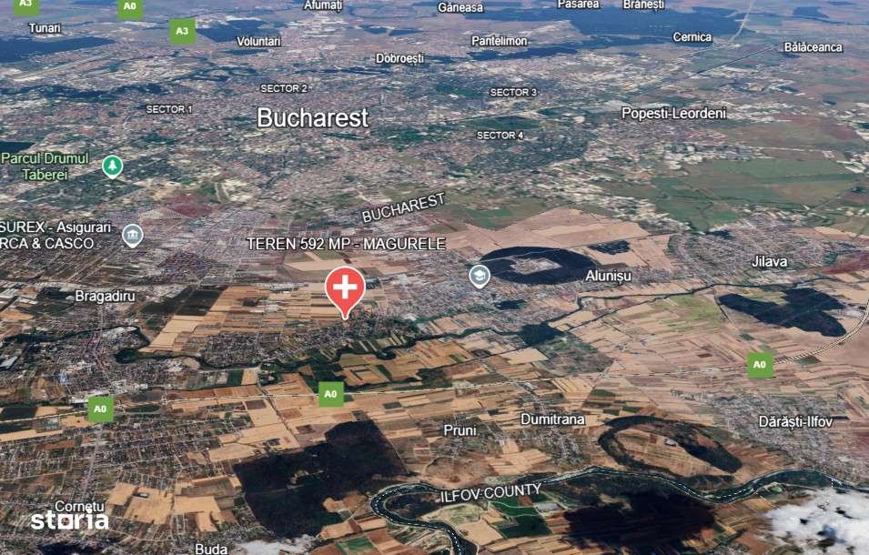 Teren CASA 592 mp la Asfalt - Toate utilitatile-7