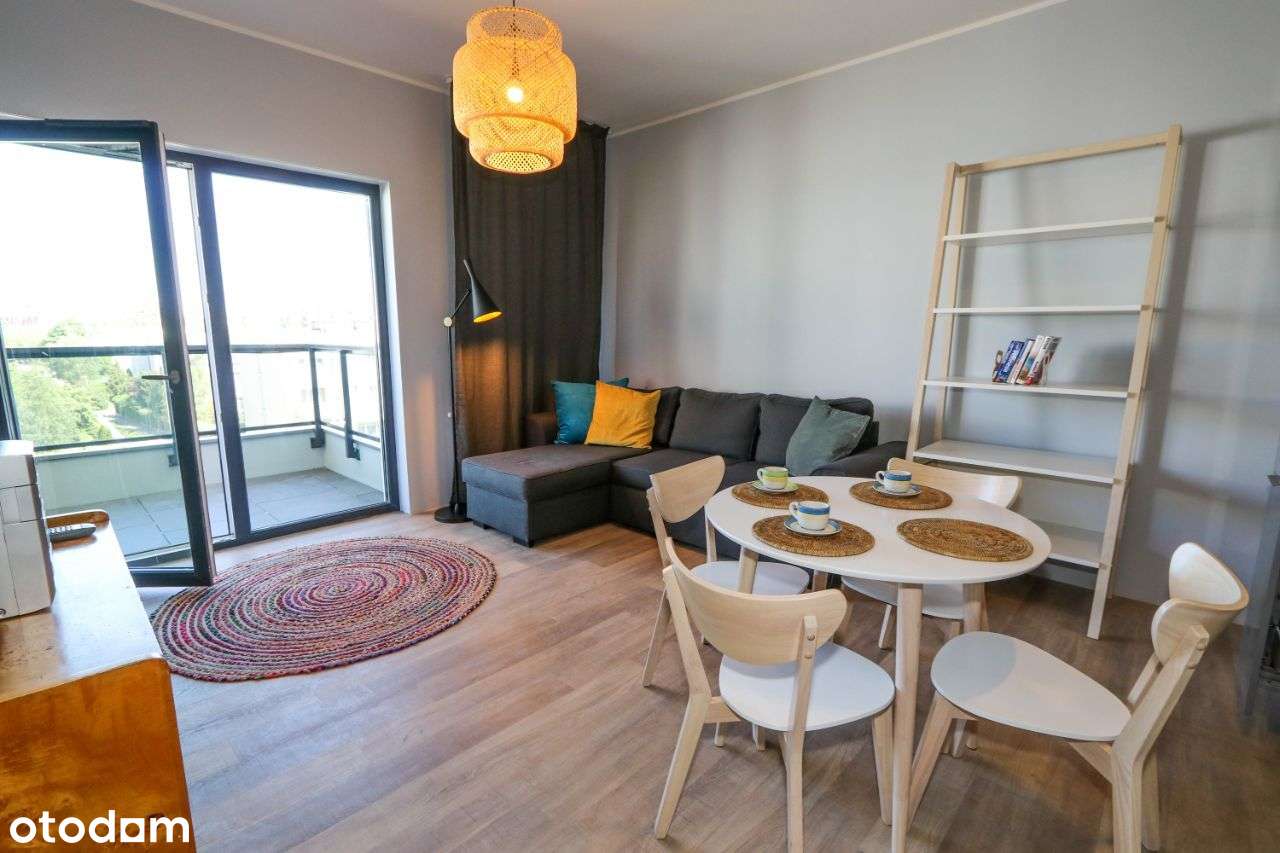 2 pokoje z tarasem w apartamentowcu na Gagarina