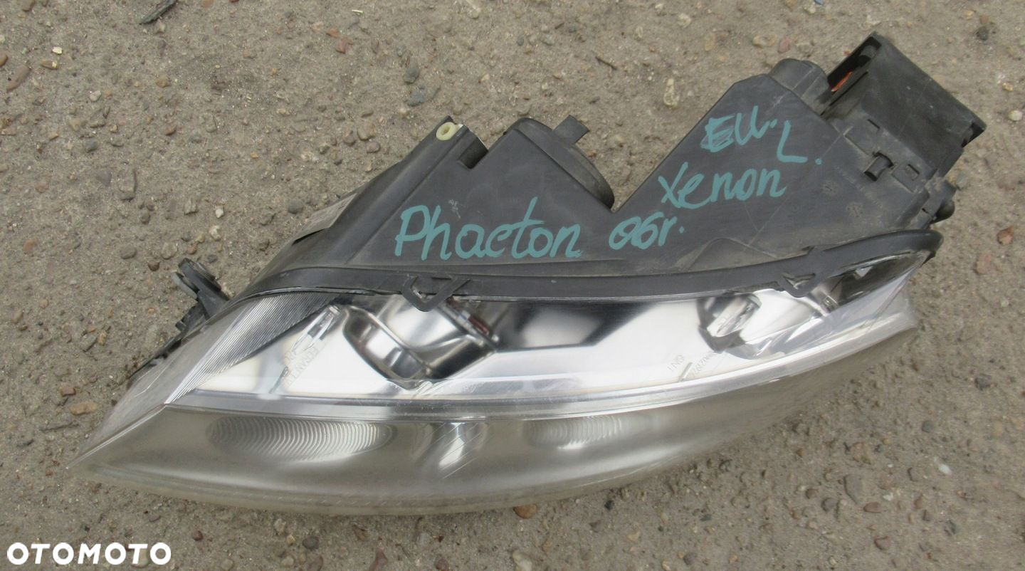 VW PHAETON 06R LAMPA REFLEKTOR LEWY PRZÓD XENON EU - 5