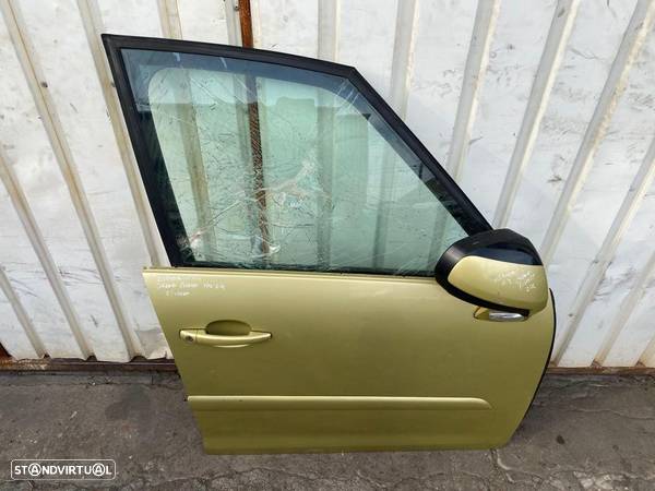 PORTA PORTAS FRENTE FRONTAL DIREITA CITROEN C4 GRAND PICASSO I 1 MK1 UA C4 PICASSO UD 9004Y0 FECHO ELEVADOR MOTOR PUXADOR VIDRO RETROVISOR RETROVISORES - 2